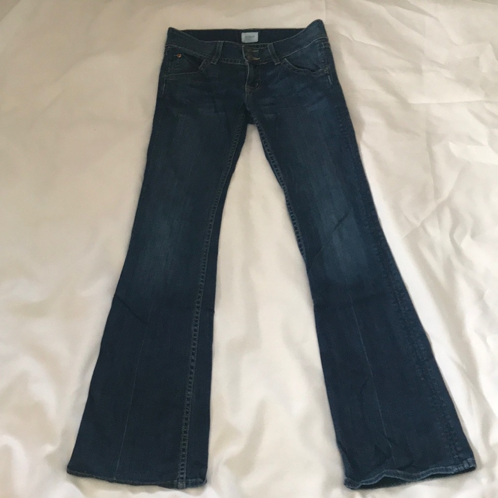 Hudson bootcut, low-rise jeans sz 26